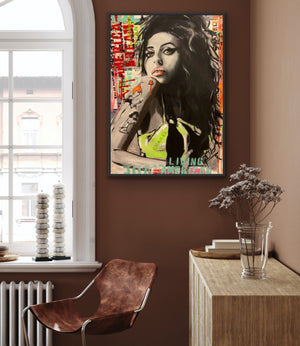 Amy Winehouse portrait