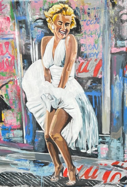 Marilyn In White Dress